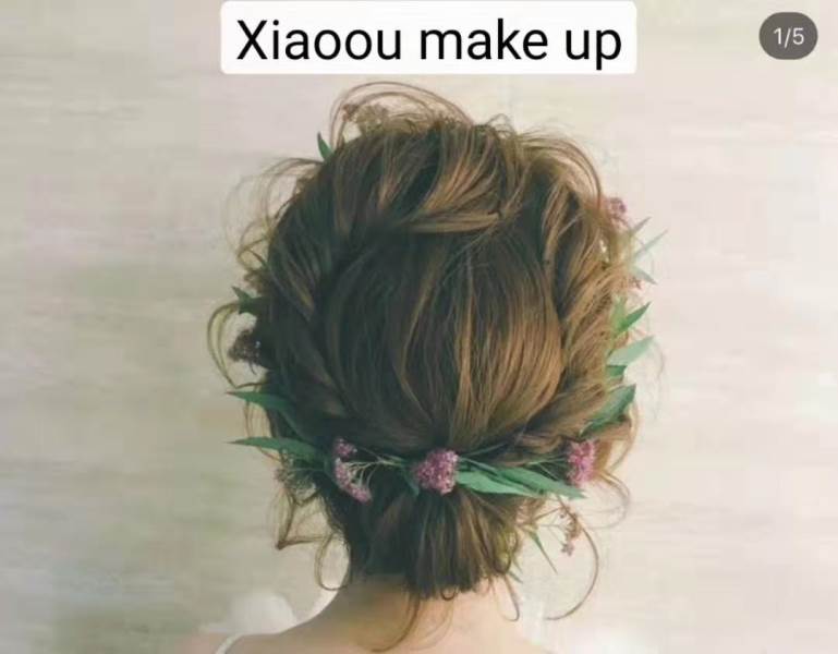 新娘辫造型