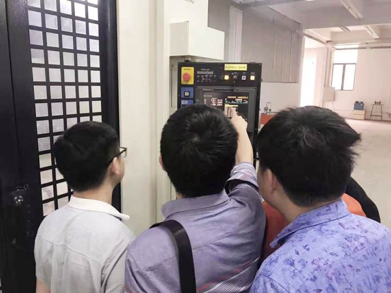 模具数控教学现场七