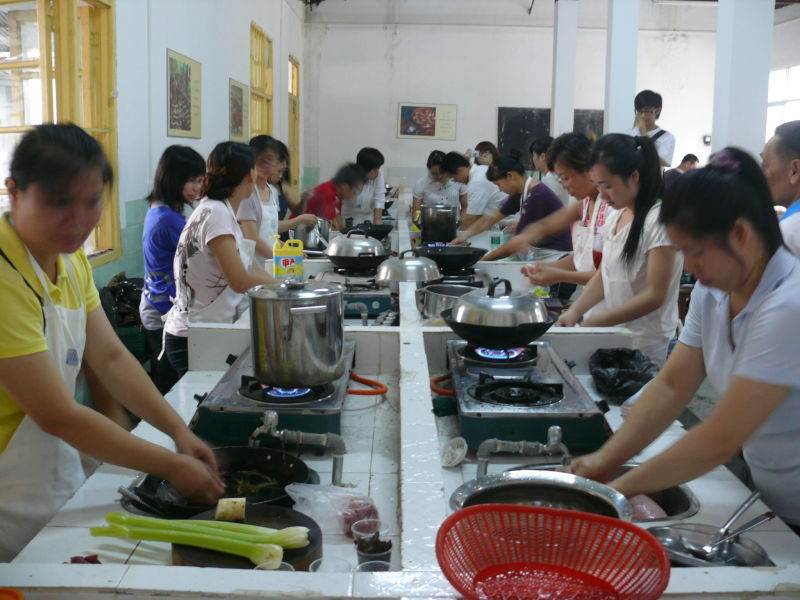 药膳考试现场