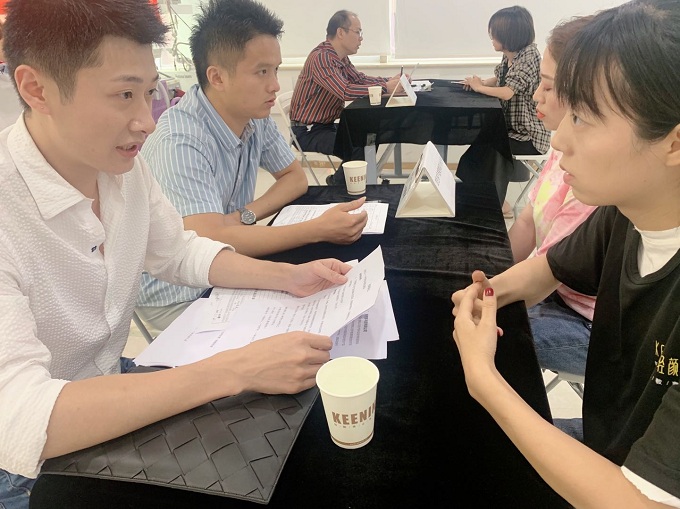 学员面试现场