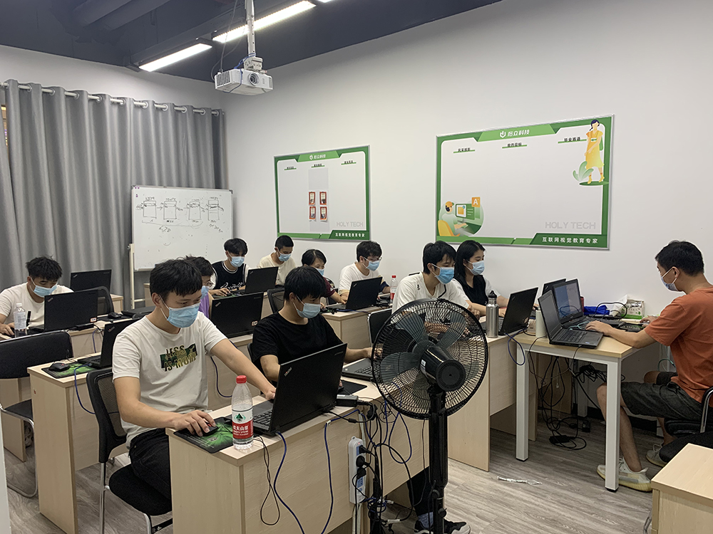 上课现场