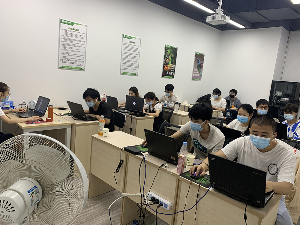 授课现场