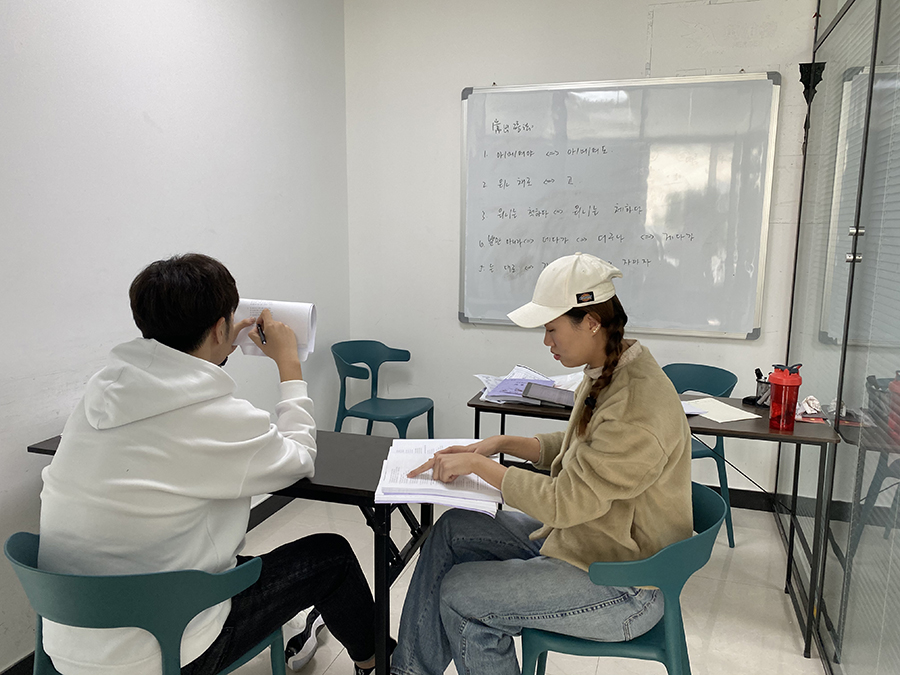 授课现场