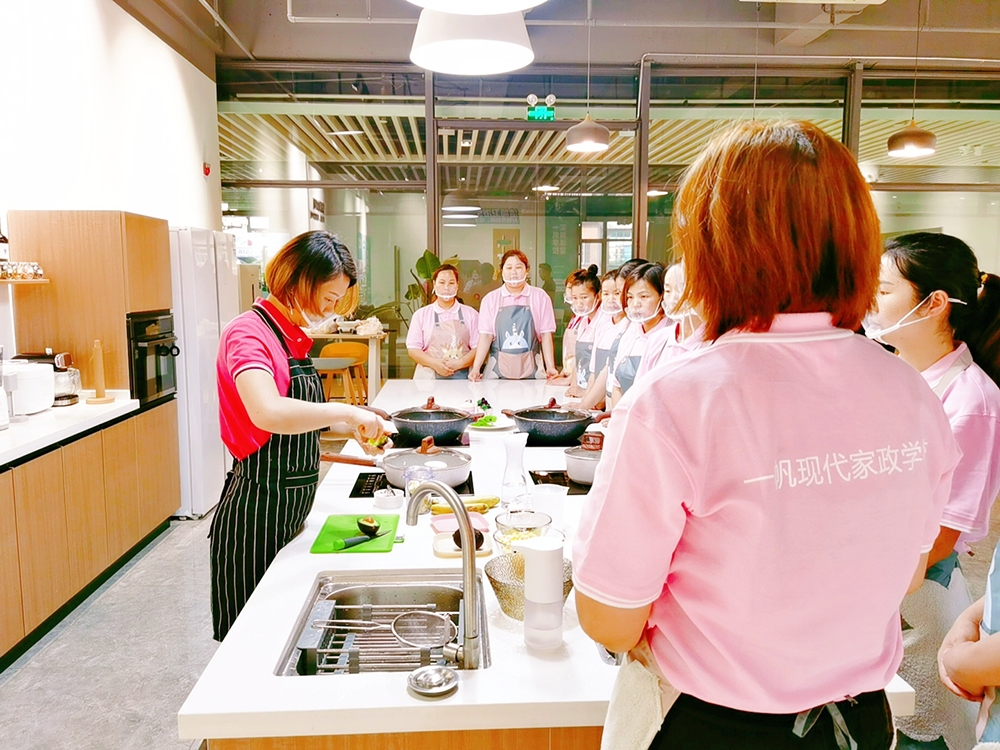辅食教学现场