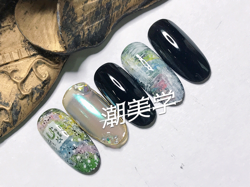 美甲课程作品
