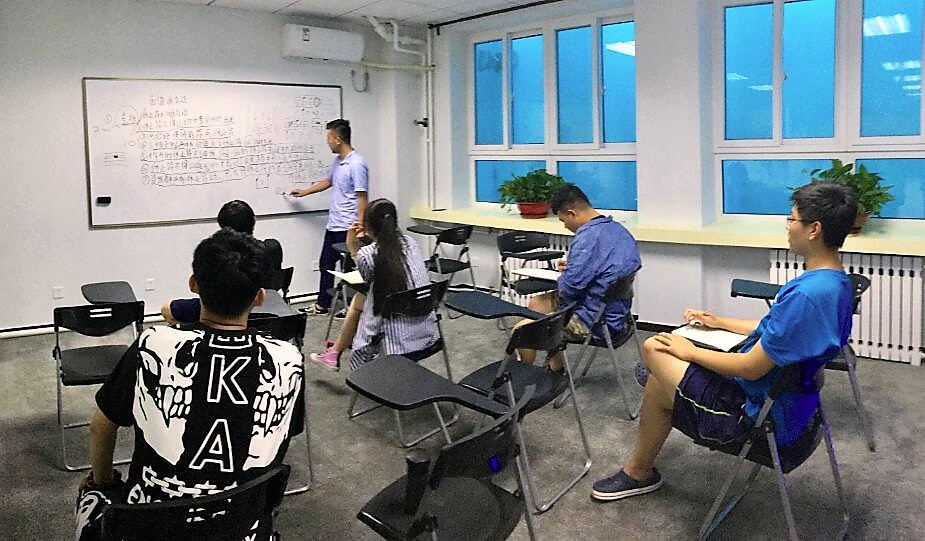 授课现场