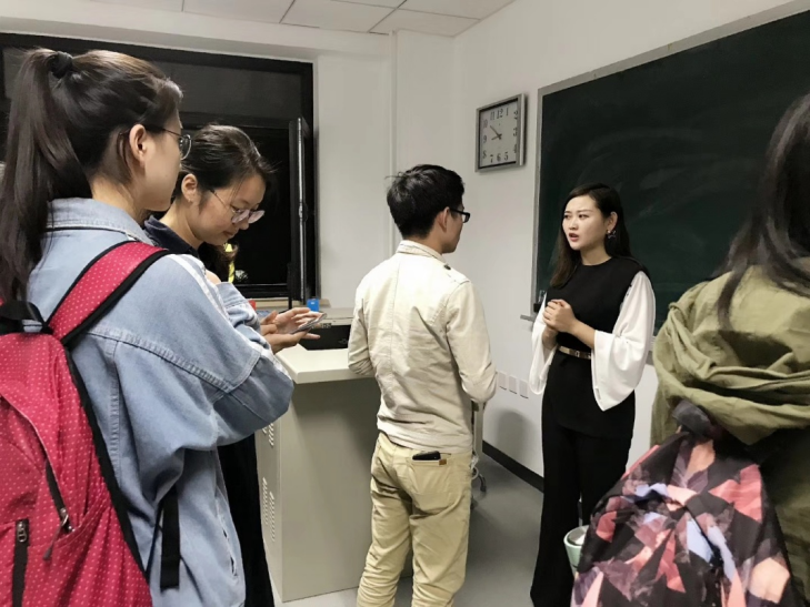 授课现场