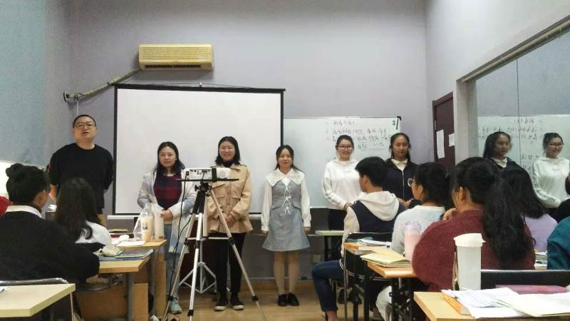 上课现场