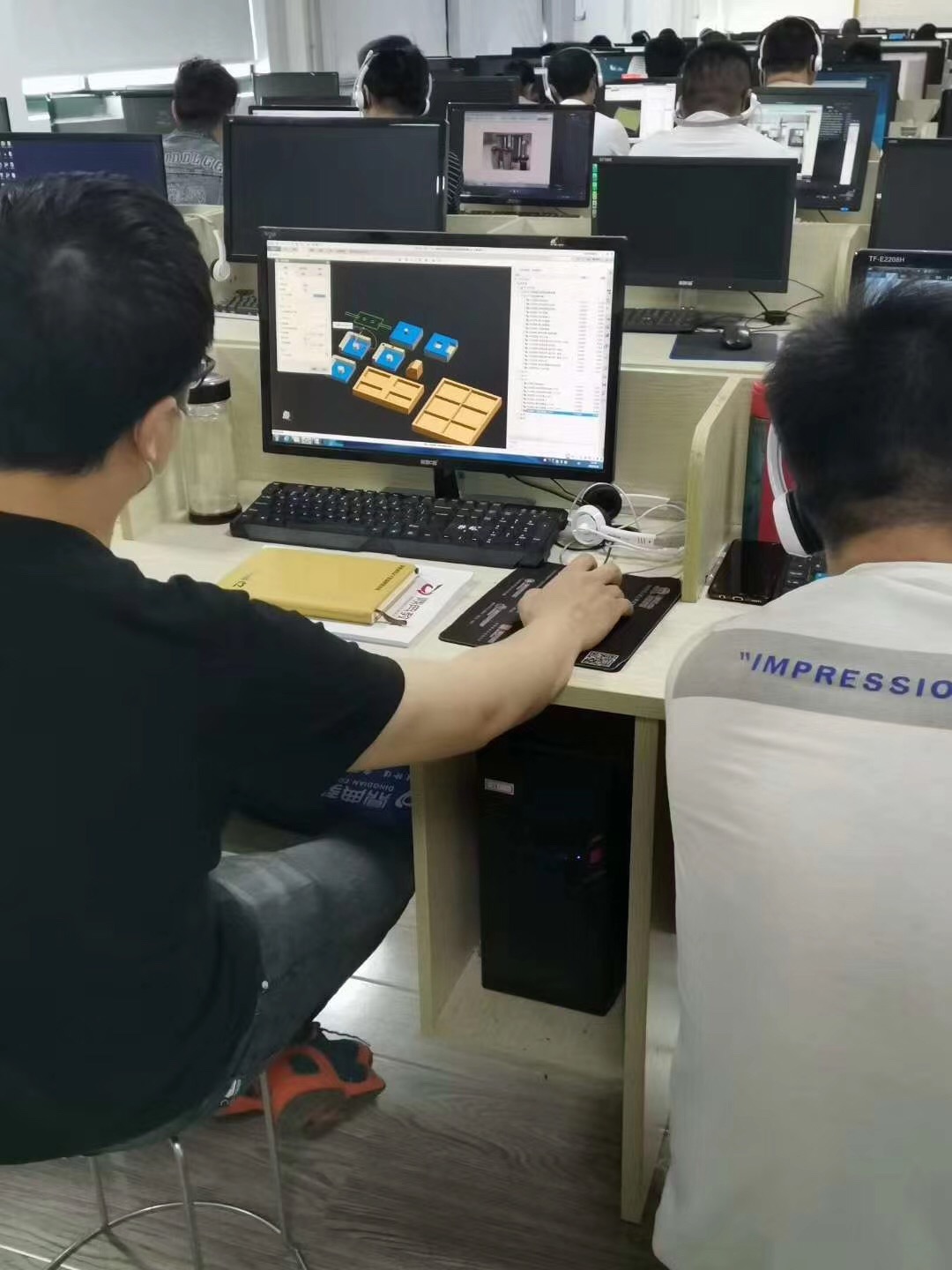 上课