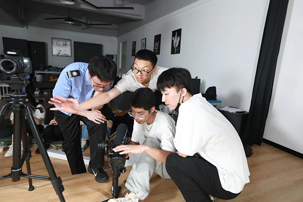 上课现场