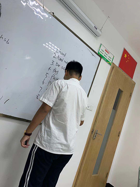 上课现场