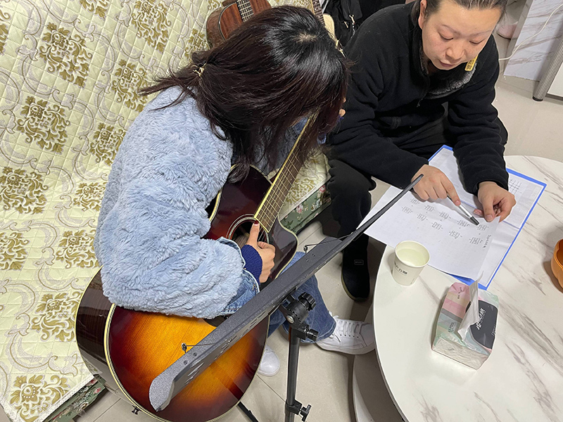 吉他教学现场