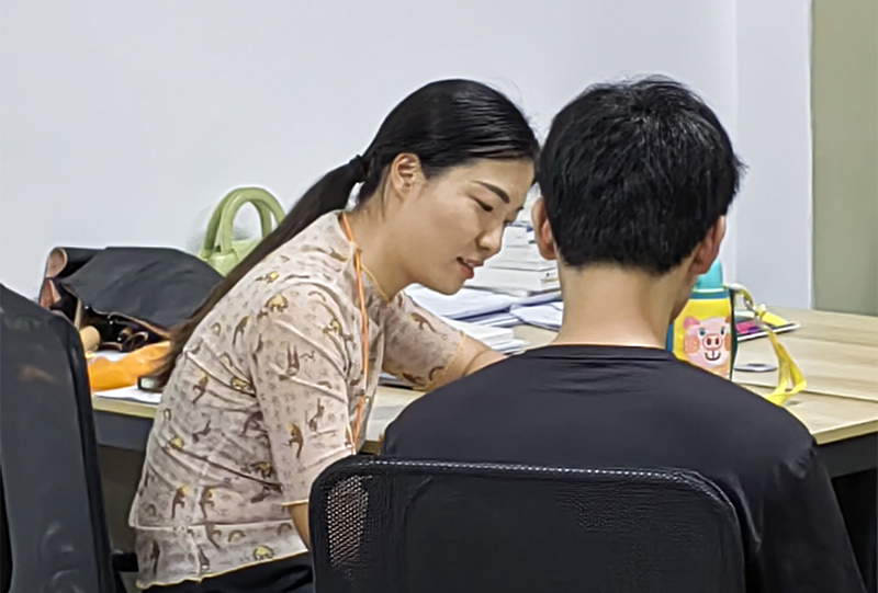 辅导现场