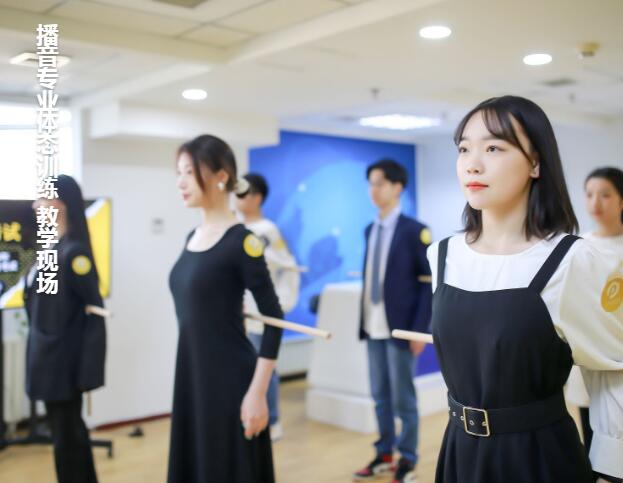 播音专业教学现场