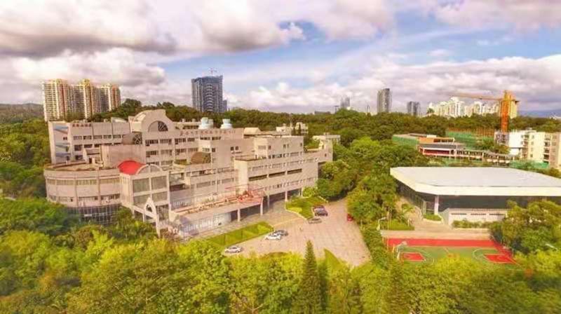 学校鸟瞰图