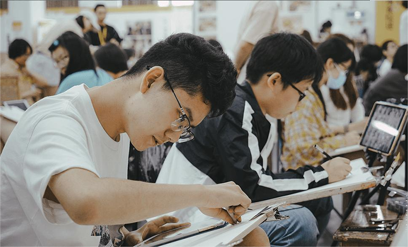 学习场面