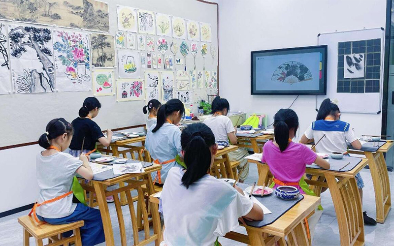 上课现场
