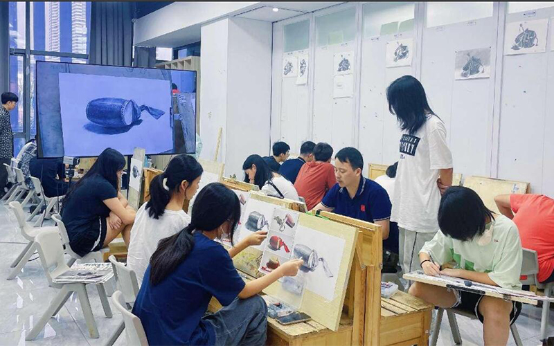 授课现场