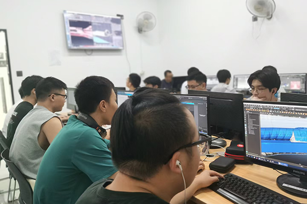授课现场