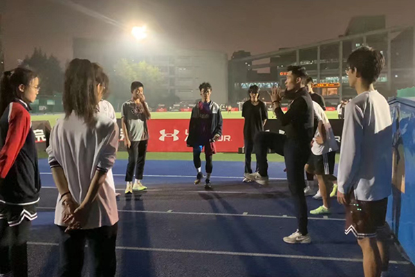 训练现场
